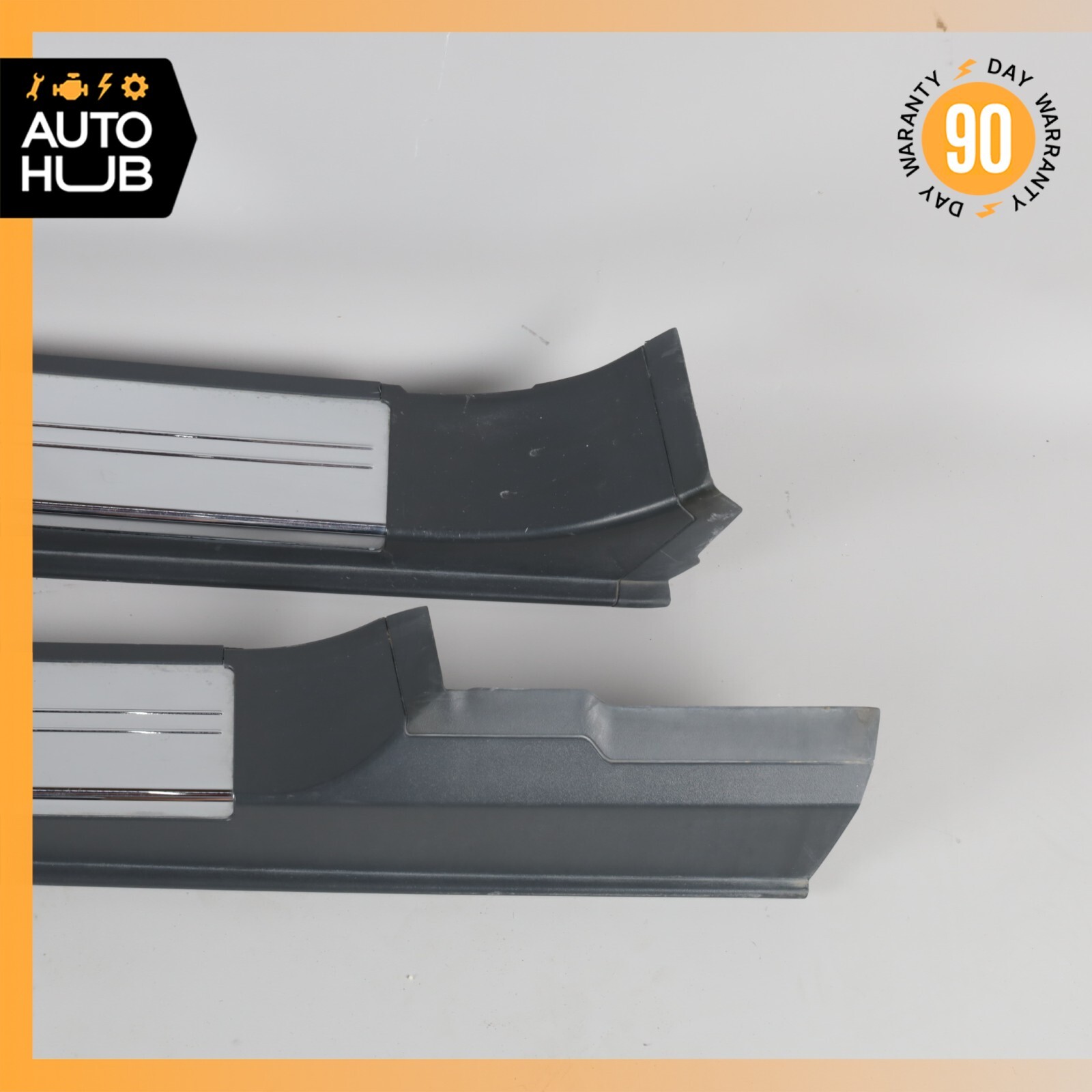 03-06 Mercedes W215 CL500 Door Step Sill Illuminated Right & Left Set Brabus