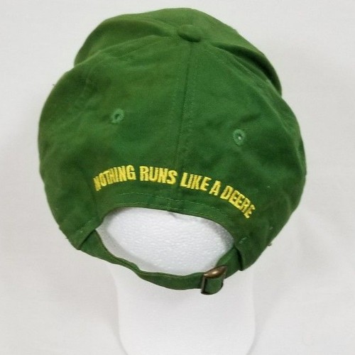 John Deere Owner's Edition Green Adjustable All Fit Hat Adult - Picture 4 of 5
