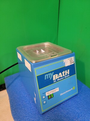 Benchmark Scientific my Bath 2L Water Bath Model B2000-2 ~Tested, 115v | Cover