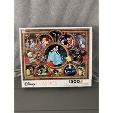 Disney Classics - Ceaco 1500 Piece Jigsaw Puzzle Used and Complete