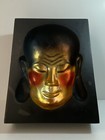 Meditating Buddha Face Wall Art Home Décor Hand Painted 12"