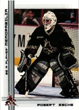 2000-01 In the Game Be A Player Memorabilia Robert Esche #389 Coyotes Mint