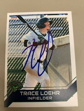 Trace Loehr 2018 Beloit Snappers Signed Team Card