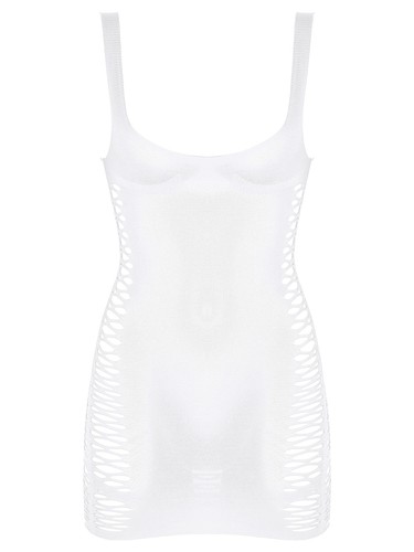 Women's Sexy Hollow Out Mini Dress Fishnet See-through Chemise Babydoll Lingerie - Picture 174 of 538