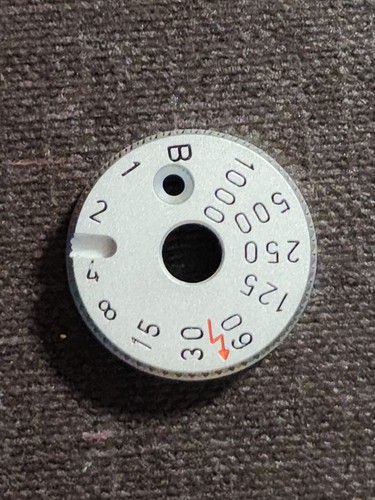Leitz Leica M SHUTTER SPEED KNOB DIAL M2 M3 M4 30/60 with screw - 第 12/12 張圖片