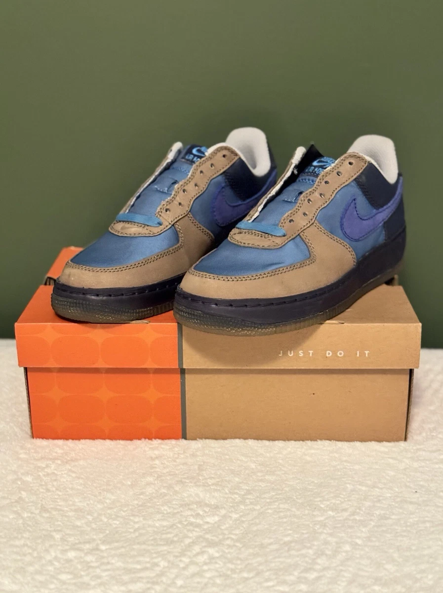 Nike Stash x Air Force 1 Low Premium 2006 Size 10M 11.5W New DS OGBox 313213-441 Nike Stash x Air Force 1 Premium 2006 Low Blue for Sale  main image 3