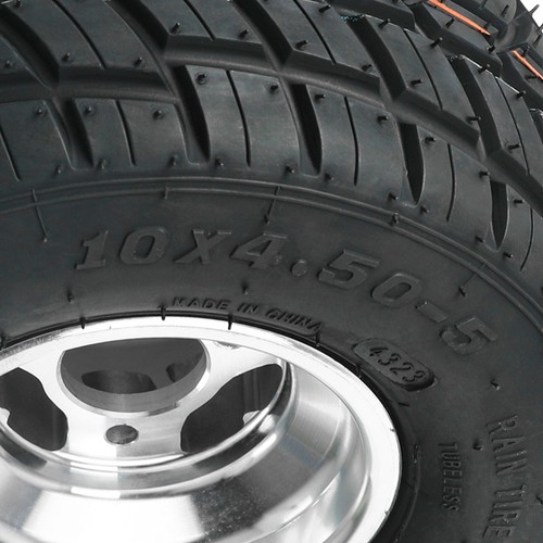 5" 10X4.50-5 11x7.10-5 Wheel Tire Rims Spindle Wheel hubs Flang for Go Kart Quad - Picture 8 of 21