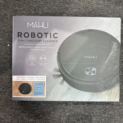 NEW Mahli Robotic 3-in-1  VACUUM SWEEP AND MOP - Non-Carpeted Floor Cleaner