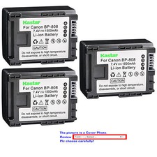 BP-808 CG-800 Battery for Canon VIXIA HF M400, HF M406, HF S10, HF S11, HF S20