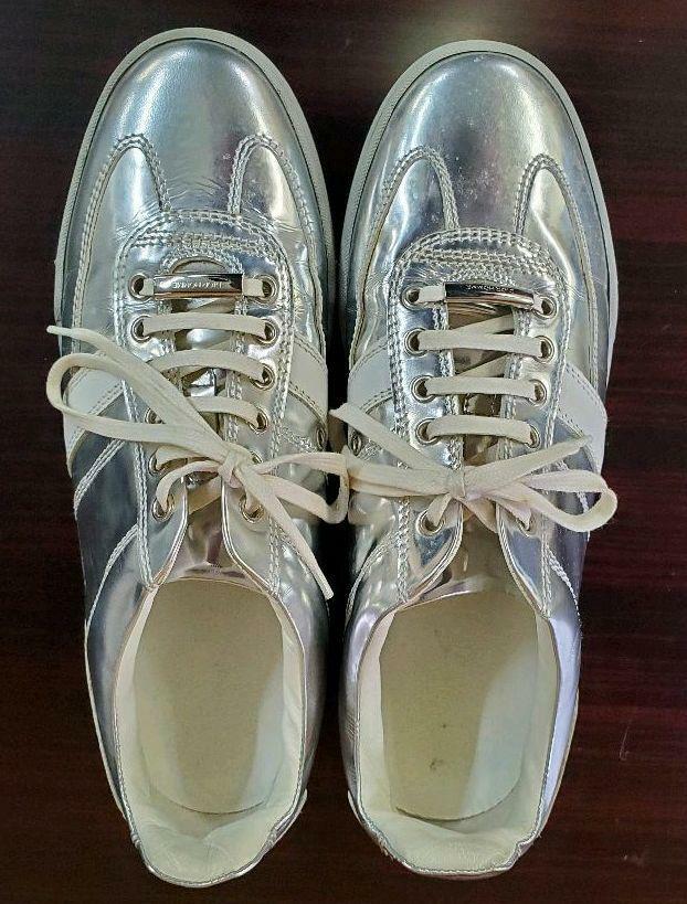 DIOR HOMME Sneakers Shoes 40.5 Sparkling silver auth men DIOR HOMME Sneakers Shoes 40.5 Sparkling silver auth men