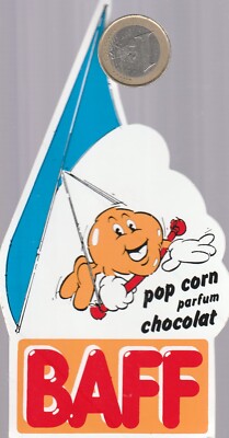STICKER. C32 power supply. BAFF. Pop corn