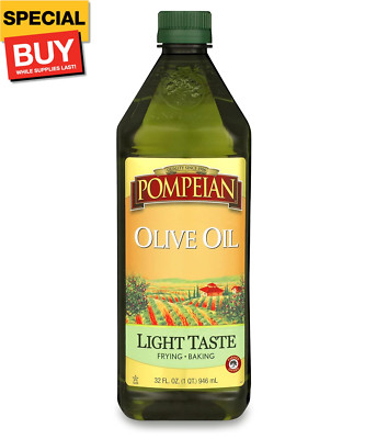 Light Taste Olive Oil, Subtle Flavor, Perfect for Frying & Baking, Naturally Glu