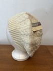 Isotoner Cable Knit Beret Hat Women Cream Stretch Classic — photo 1