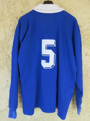 Maillot Rugby France Quinze De France Vintage | N°5 Années 90 Coton épais XXL