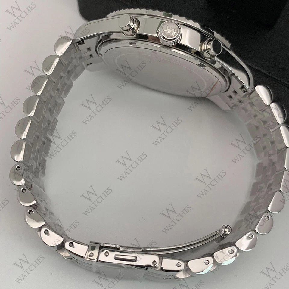 Мужские часы Michael Kors MK8280 Lexington с ремешком из нержавеющей стали темно-синий циферблат - Изображение 4 из 4