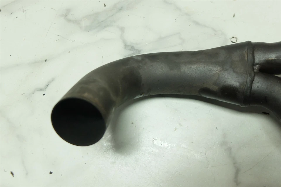 08 Buell 1125 R 1125R rear back muffler pipe exhaust headers - Image 4 of 4