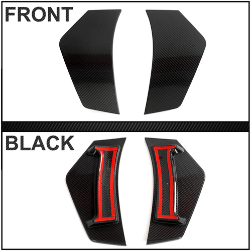 DRY Carbon Hinten Flossen Flaps Splitters Side Canards für Audi R8 V10 2019-2023 - Bild 12 von 13