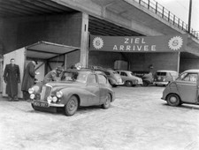 Waring Wilkins, Sunbeam-Talbot 90 1953 Old Motor Racing Photo