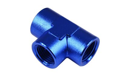 T-Stück Fitting Adapter Verbinder Anschluss weiblich weiblich weiblich 1/2 NPT