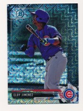 2017 Bowman Chrome Mega Box Refractor #BCP50 Eloy Jimenez Chicago Cubs