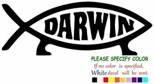 DARWIN Vinyl Decal Sticker Car Window Bumper Wall Laptop 12"
