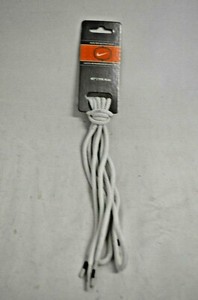 Nike Shoe Laces Adult Unisex Reflective Runner White Size 47"/119.4cm