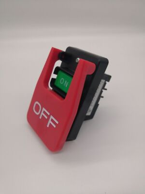 1PC HY56 220V 380V 20A Industrial Large On Off Pushbutton Switch for Table Saw #