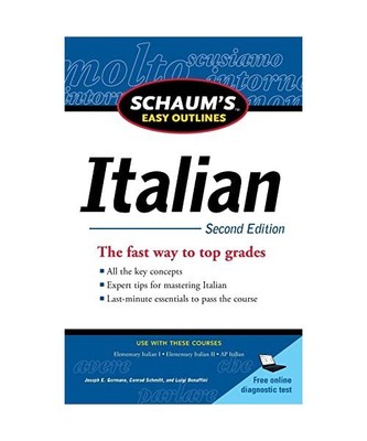 Schaum's Easy Outlines: Italian, Luigi Bonaffini, Joseph Germano, Conrad Schmitt
