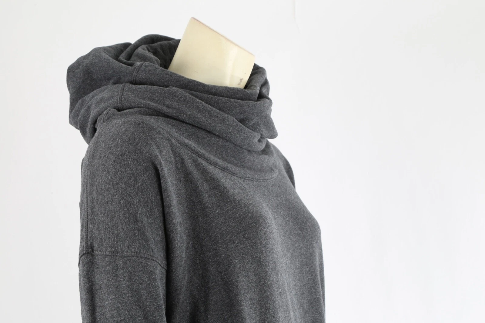 lululemon cotton hooded high neck hoodie
