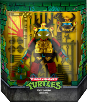 Super7 Teenage Mutant Ninja Turtles Ultimates - Kanalisation Samurai Leonardo Figur
