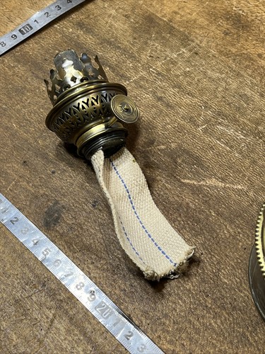 n° 11 Outil ANCIENNE LAMPE A HUILE Décorée - Afbeelding 12 van 13