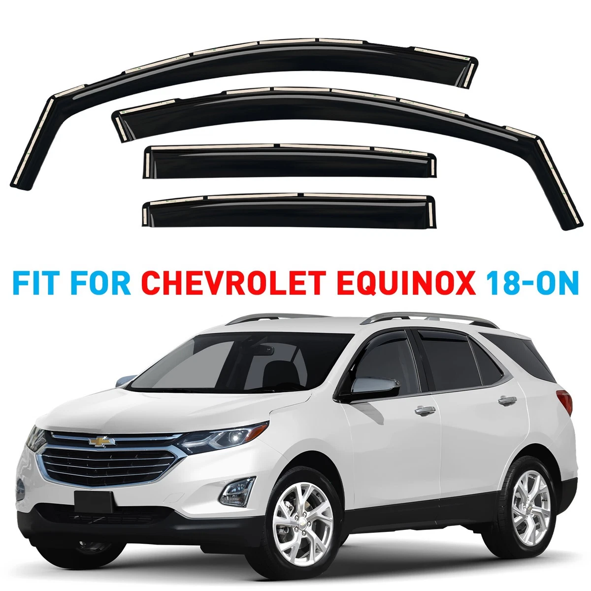 Rain guards for 2024 2016 chevy equinox