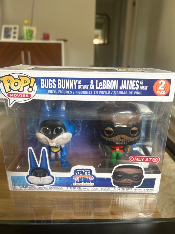 Bugs Bunny and Lebron James Space Jam - Target Exclusive Funko Pop