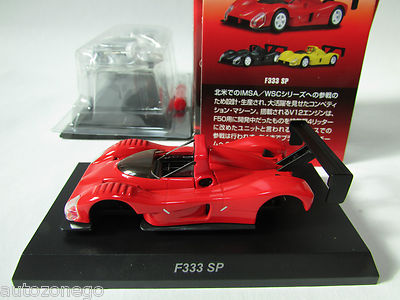 KYOSHO 1/64 MINICAR COLLECTION KIT 11 FERRARI F333 SP RED WITH