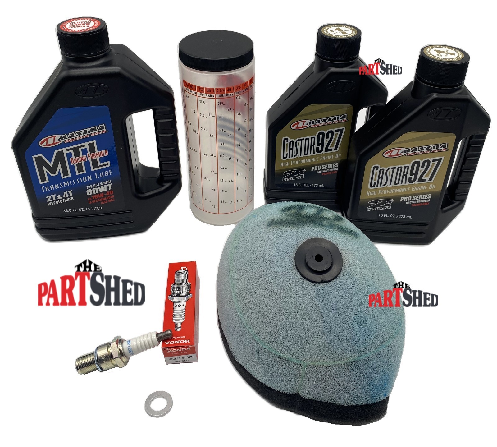 Honda CR85R RB CR80R RB 2 Stroke Oil Change Kit With Air Filter  Spark Plug