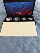 2024 The Royal Mint’s Lion and the Eagle four coin set W/OGP and COA