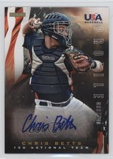 2012 USA Baseball National Team 15U Profile Signatures /100 Chris Betts Auto 0o9