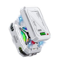Rechargeable Phone Cooling Fan with Power Display