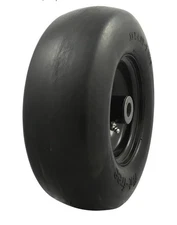 MARATHON MARASTAR 00232 Universal Fit Flat-Free 11X4.00-5 Tire & Wheel Assembly