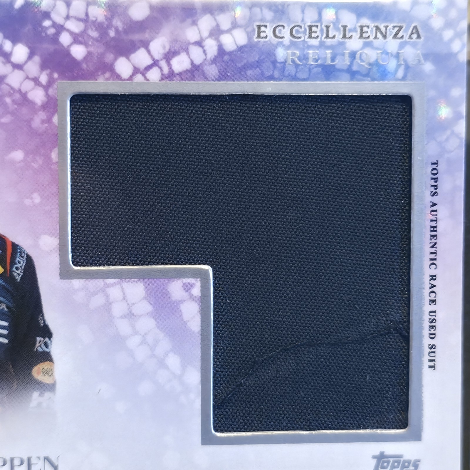 2025 Topps Eccellenza F1 - Max Verstappen Reliquia Race