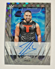 2026 TOPPS WWE CHROME LOGOFRACTOR TONGA LOA AUTO REFRACTOR SP MFT AUTOGRAPH