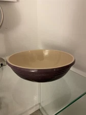 Le Creuset CASSIS 3.6 Qt / 3.4 L Oval Serving Bowl RARE DISCONTINUED COLOR