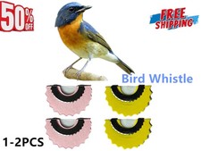 Bird Whistle2 Colors Bird Caller Tongue Whistle Funny Tweeting Noisemaker