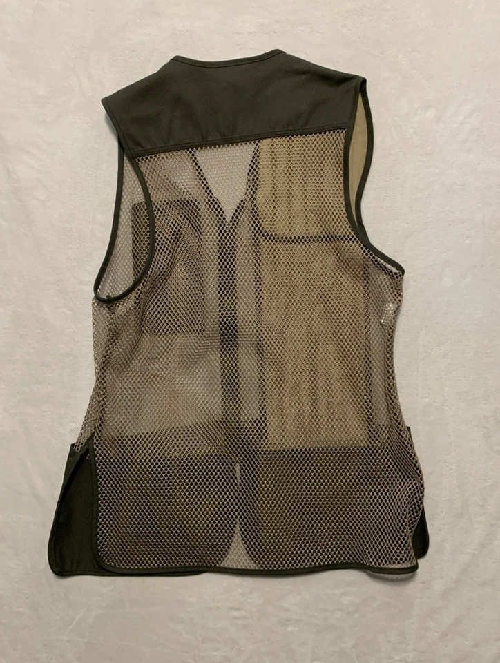 Bob Allen Shooting Vest Large Mesh Canvas USA Padded Shoulder Hunting Utility - Image 4 of 4