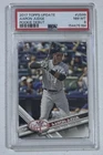 2017 Topps Update Series - Rookie Debut Aaron Judge #US99 Batting (RC) PSA 8