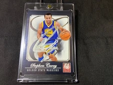 STEPHEN CURRY AUTO - Signed 2012-13 Panini Elite Silver Autographed Card w/COA