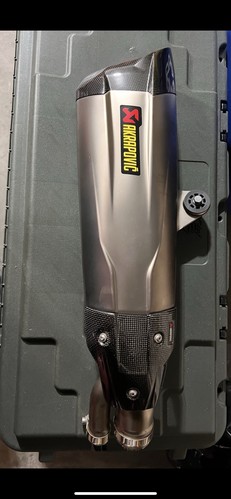BMW S 1000 RR 2017-2018 Exhaust AKRAPOVIC Titanium S-B10SO6-HDVDZT