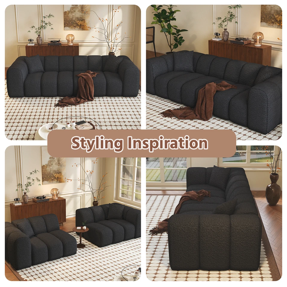 Chesterfield Sofa Sectional Sofa Modular Sofa Chaise Lounge Sofa Bed Tatami Sofa - Image 4 of 4