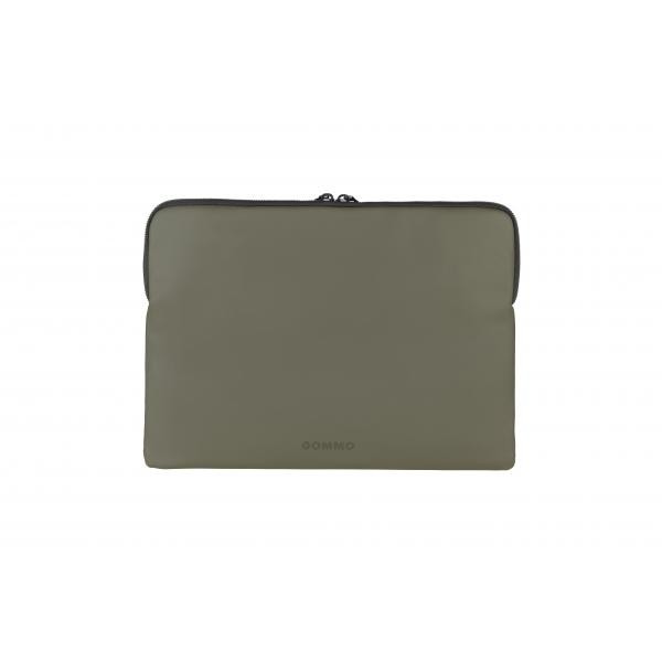 CUSTODIA TUCANO GOMMO SLEEVE 13""/14"", VERDE MILITARE, PER Laptop fino a 14"" e Ma