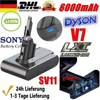 Für Dyson V7 Original Akku 6,0AH V7 Motorhead Animal Absolute Vakuum Batterie SS